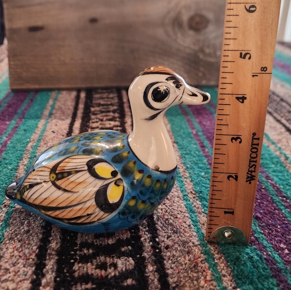 Vintage Mexican pottery bird - Picture 4 of 8